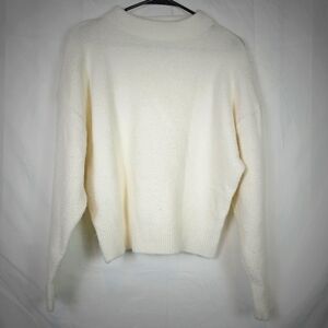 ZARA SOFT KNIT CROPPED SWEATER